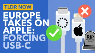 EU Requires USB-C on All Devices & P*sses Off Apple - TLDR News