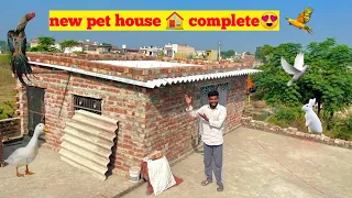 Finally New pet house 🏡 complete😍@sspetvlogger