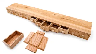 Easiest way to Make Small Drawers - Woodworking