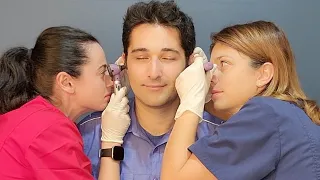 ASMR Real Person Cranial Nerve Exam & Head to Toe Assessment ft @MadPASMR Soft Spoken Medical Rp