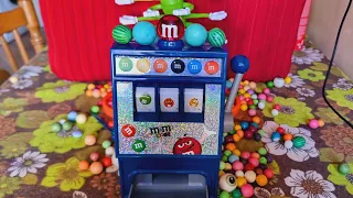 ENJOY AND FUN WITH M&M CANDY MACHINE