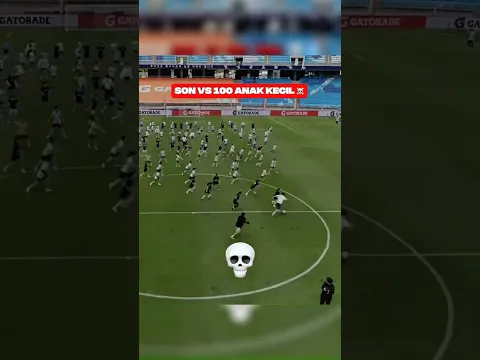 Pesepakbola Vs 100 anak kecil ☠️💯