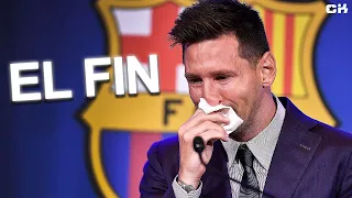 El ADIÓS de MESSI, así explicó TODO | Rueda de prensa completa