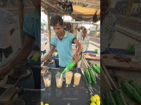 Funny Indian Bartender Makes Refreshing Rocket Soda