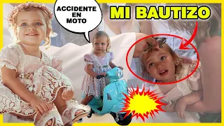🎉 FIESTA BAUTIZO de GISELA 🎉🎁 La MEJOR FIESTA 💥 REACCIÓN de NUESTRO BEBÉ AL AGUA, LLORA 😭