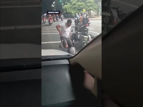 Policeman subdues alleged soldier in road rage in Makati City