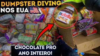 #3 BOMBÁSTICO! DUMPSTER LOTADO! MAIOR ACHADO DE CHOCOLATES NO CANAL!