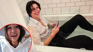 CAUGHT HIM DOING THIS IN HER BATHROOM!