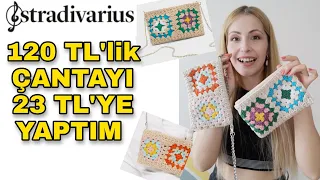 120 TL lik STRADIVARIUS ÇANTAYI 23 TL ye YAPTIM 🤩 | CHALLENGE