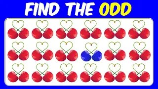 【Easy, Medium, Hard Levels】Can you Find the Odd Emoji out & Letters and numbers in 15 seconds? #97