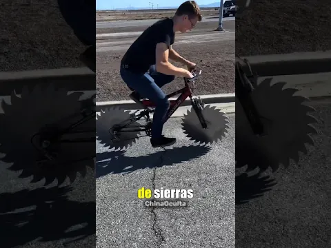 ¡Las bicicletas más extrañas del mundo! 🚲🤯🔥#Bicicletas #Ingenieria #curiosidades #shorts