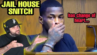 SNITCHING IN COURT DOES NOT GO AS PLANNED
