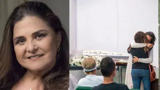 ATITUDE DA FILHA NO VELÓRIO DE ELIZANGELA SURPREENDE TODOS E COMOVE O BRASIL: AMPARADA POR AMIGOS