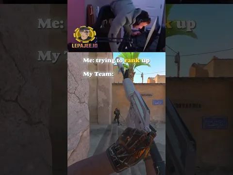 When I try to RANK UP at CS2... #cs2 #cs2clips #cs2skins