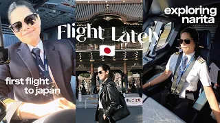 From the Cockpit to Narita's Streets: My First Flight to Narita, Japan with a Layover Experience!