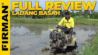 FULL REVIEW TRAKTOR 4 RODA MINI DI LADANG BASAH | FIRMAN FTI2010DE