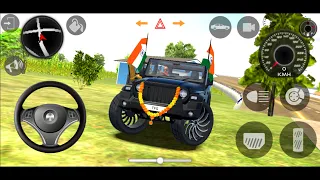 Modified Mahindra Thar😈Games:Indian Red Thar (Gadi Wala Games) Car Game Android Game - #2025
