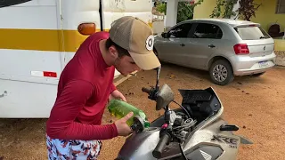 será que o rei gostou desse combustível? kkkkkkkk