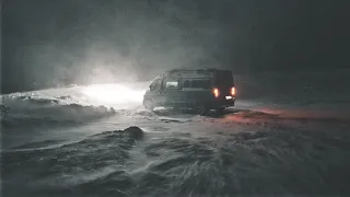 SURVIVING the CRAZIEST Norway BLIZZARD of MY LIFE. EXTREME SNOW STORM Winter Van Life Solo Camping