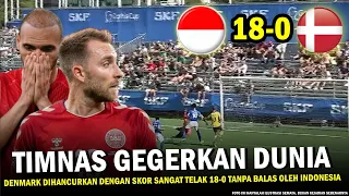 🔴 PECAHKAN REKOR DUNIA !! Timnas Indonesia Diluar Dugaan Hancurkan Denmark dengan Skor Telak 18-0