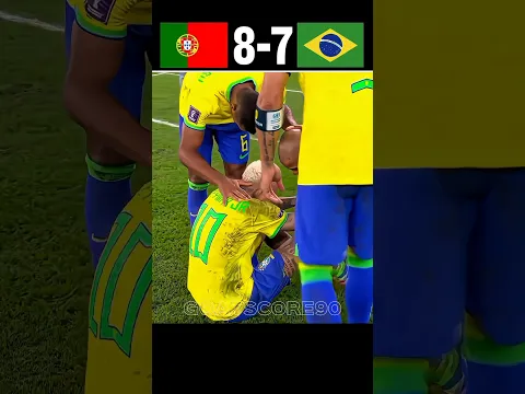 The day Ronaldo destroyed Brazil || Portugal Vs Brazil Penalty shootout 2026 #shorts #football