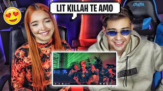 REACCION CON MI AMIGA a a FMK, Tiago PZK, LIT Killah, Rusherking - YO SE QUE TU 🔥 *se enamora*