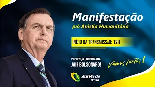 Transmissão ao vivo, direto da Avenida Paulista, São Paulo, com Presidente Bolsonaro - 06/04