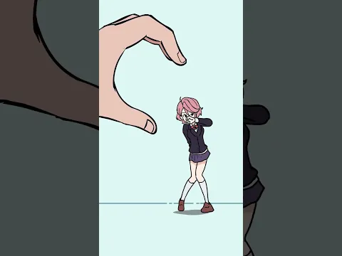 Hand heart: DAN DA DAN #animation #comics #cartoon  #dandadan #funny