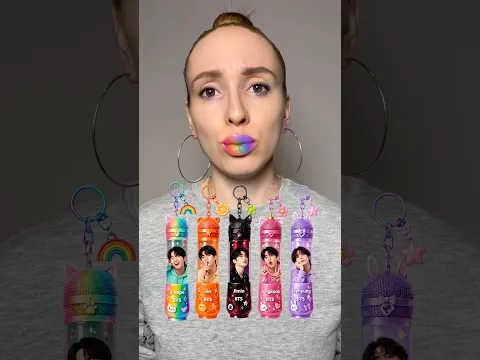 BTS Lipstick Color Check😱💋🎤#lipstick #challenge #bts #btsarmy #beauty #makeup #shorts