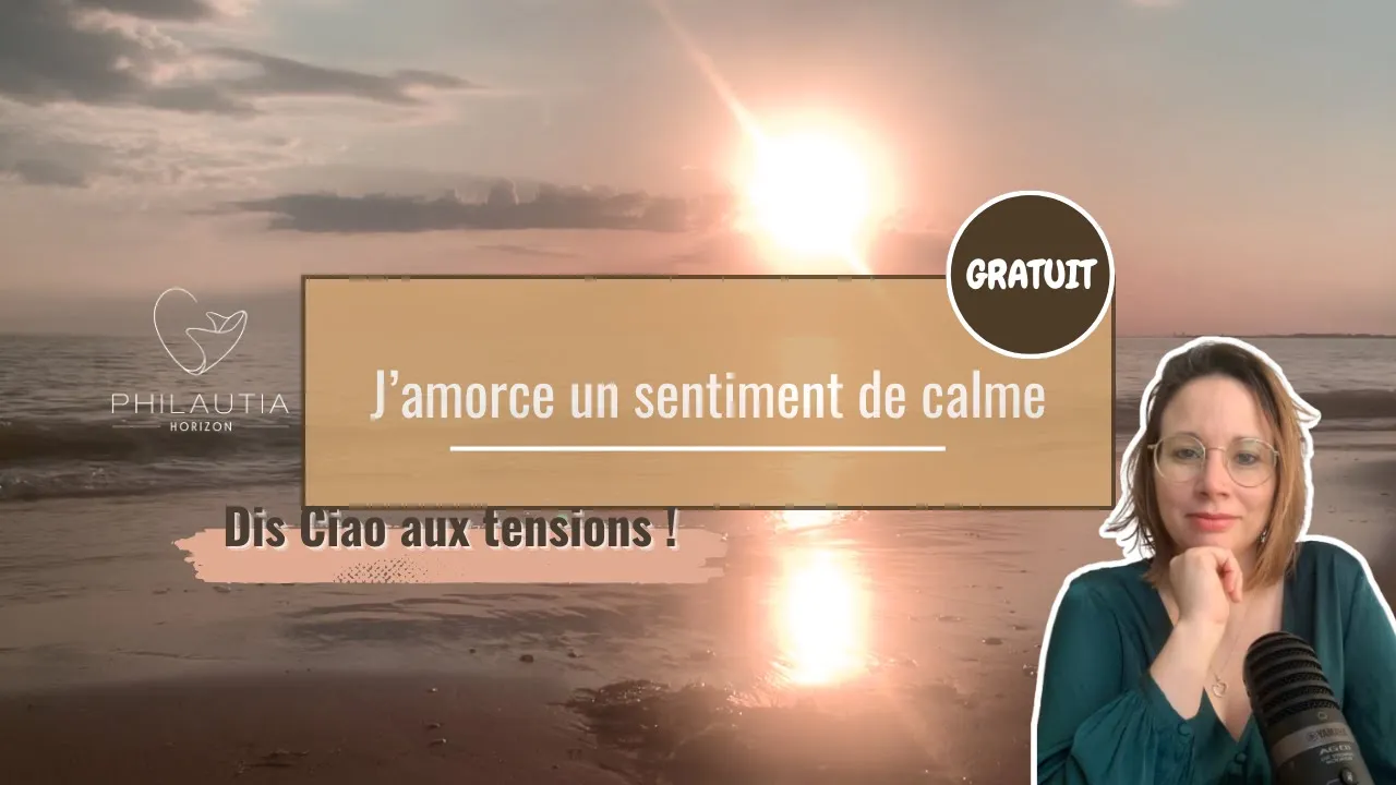Miniature de la vidéo YouTube: Intentionnalité de cette séance : "Je relâche les tensions physiques et émotionnelles, j’amorce un sentiment de calme et de paix intérieure."