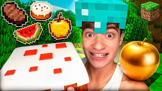 Minecraft Comida Emoji IRL + ASMR