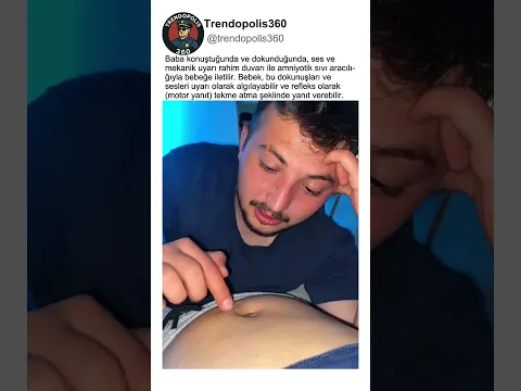 Anne Karnında Bebek Nasıl Tekme Atar?👶 Babayla İletişim🥰