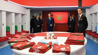 صاحب السمو الملكي ولي العهد الأمير مولاي الحسن يدشن ملعب الأمير مولاي عبد الله