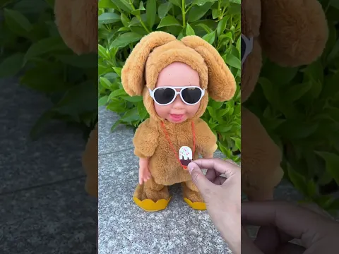 Ice Cream Dancing Singing Crying Walking Baby Girl Electric Plush Doll Baby KIBTOY