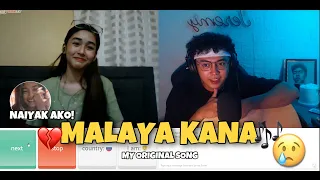 SINGING! TO STRANGERS ON OME/TV | 'MALAYA KANA' 💔 [BEST REACTION]  ( MAY UMIYAK 😢 ) Jeremy Novela
