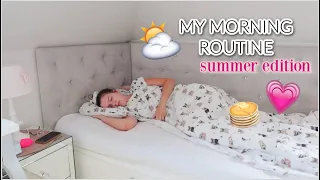 MOJA PORANNA RUTYNA PODCZAS WAKACJI 2021 | MY MORNING ROUTINE DURING SUMMER