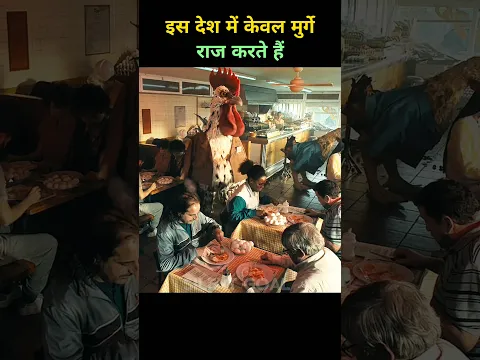 इस देश में केवल मुर्गे राज करते हैं #shorts