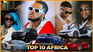 Orodha ya wasanii kumi wenye magari ya kifahari Afrika,DIAMOND kampita BURNA BOY na WIZKID,kashika..
