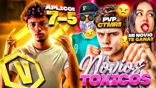 LUEGO de GANARLE un PVP me TRAE a su NOVIO PARA un 2vs1 TÓXICO | PAREJA vs DOMIDIOS🥶