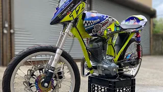 Recibimos motor CG 300cc libre de circuito hecho por Papito R que belleza ( Lacompanyc )