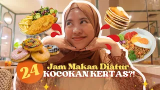 24 JAM MAKAN DIATUR KOCOKAN KERTAS