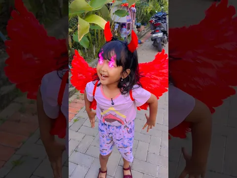 Ayu di sihir jadi anak merah