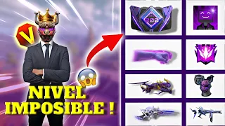 SOLO PUEDO USAR COSAS MORADAS EN ESTE PVP 💜-FREE FIRE | Reto Un Solo Color Free fire | Drago