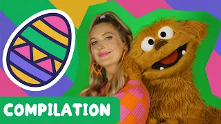 Easter Songs for Kids | Easter Bunny Dance Along | Learn Colours & Counting