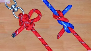 King of Knots, most used and strong knot rope #knots #diy #viral