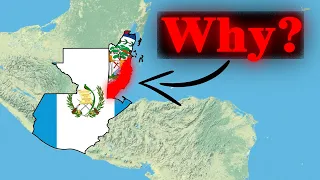Why does Guatemala claim half of Belize? #geopolitics #history #maps