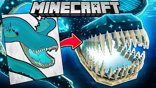I Turned YOUR Drawings into Minecraft Mobs!