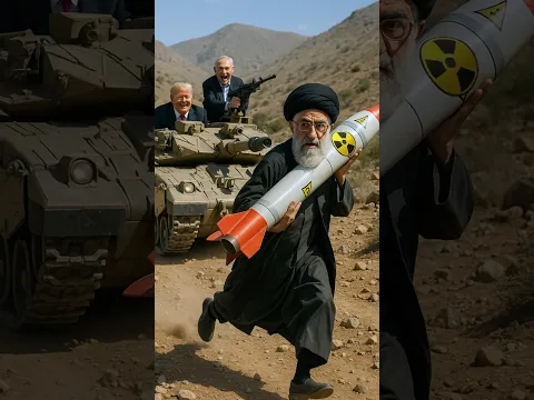 Putin's Dirty Trick Saves Khamenei From TANK!😱💣💥