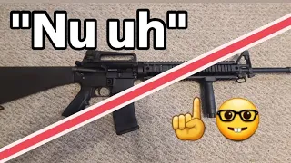 Furry Reacts to reasons you don't need an "Assault Rifle"