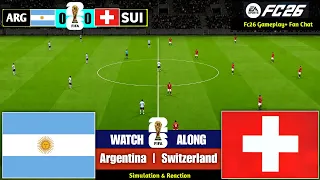 Argentina vs Switzerland | FIFA World Cup 2026 Gameplay | EA SPORTS FC 26 Simulation